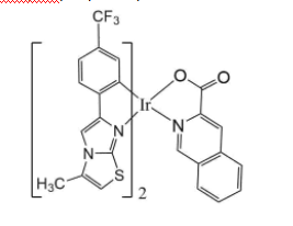 橙光/红光磷光铱配合物（PMD-Ir-1，PMD-Ir-2，PMD-Ir-3，PMD-Ir-4）的分子设计策略