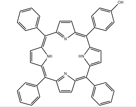 cas:87345-22-0|5-(羟苯基)-10,15,20-苯基卟啉|5-(4-Hydroxyphenyl)-10,15,20-triphenylporphine