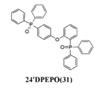 24&#039;DPEPO 基于二苯醚和氧化二苯基膦基团的热激活延迟TADF材料