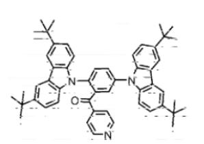 基于苯甲酰基吡啶-咔唑的TADF材料DTCBPy，CAS: 1850369-76-4的基本信息
