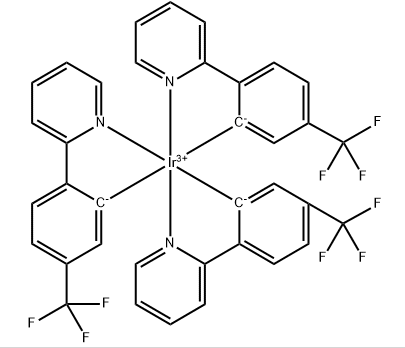 ​cas500295-52-3 ;  fac-ir(p-cf3ppy)3三(2-(4-三氟甲基苯基)吡啶)合铱