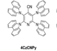 咔唑基TADF材料BFCz-2CN，BTCz-2CN，4CzCF3Ph，4CzCNPy，CyFbCz，5CzCF3Ph，CNBPCz，CzBPCN，DDCzIPN