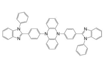 cas1638702-85-8，5,10-双(4-(1-苯基-1h-苯并[d]咪唑-2-基)苯基)-5,10-二氢吩嗪(DHPZ-2BI)