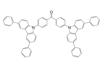 蝴蝶状的蓝光TADF分子PHCz2BP，cas1360642-12-1