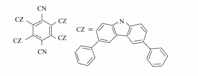 高效荧光材料TADF-4CZTPN-Ph|cas1416881-53-2|2,3,5,6-四(9-咔唑基)-对苯二腈