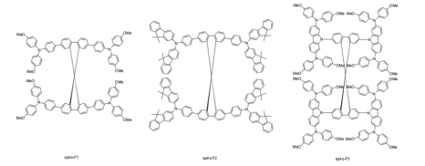 以螺二芴(SBF)为中心核的空穴传输材料的定制合成（一系列产品目录）