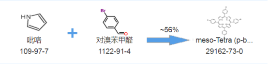 cas:29162-73-0|间-四(对-溴苯基)卟啉|meso-Tetra (p-bromophenyl) porphine作为中间体用于合成MOF材料配体和COF材料单体