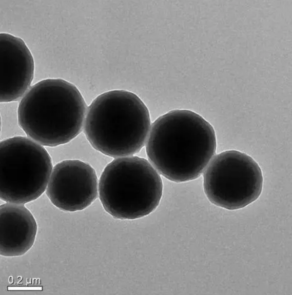 马来酰亚胺mal修饰SiO2@Fe3O4磁珠，200-300nm  Mesoporous silica coating Fe3O4 nhaioparticles