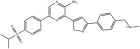 cas:1232416-25-9|VE822抑制剂|3-[3-[4-[(甲基氨基)甲基]苯基]-5-异恶唑基]-5-[4-[异丙磺酰基]苯基]-2-吡嗪胺