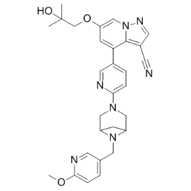LOXO292，cas:2152628-33-4，Selpercatinib(LOXO-292，ARRY-192)RET(c-RET)抑制剂的结构式和参考文献
