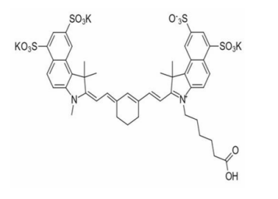 水溶性磺酸化Sulfo-Cyhaiine7.5 carboxylic acid， Sulfo-Cy7.5 COOH/羧酸的溶解度