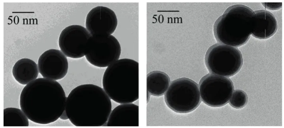 载银介孔纳米二氧化硅纳米颗粒