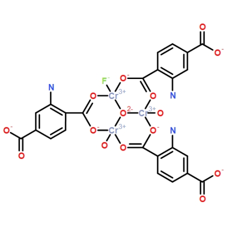 MOF:NH2-MIL-101(Cr)金属有机骨架,cas:1414869-95-6的表征图像