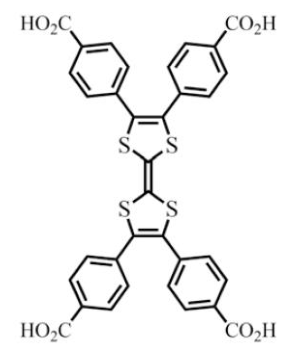 HOF:X-TTF-1;X-PyQ-1氢键有机骨架结构式-