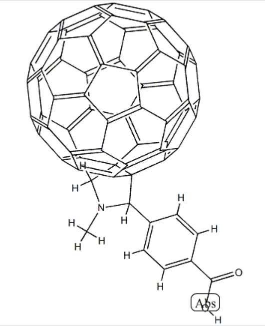 C60-SAM试剂; cas:631918-72-4; 4-(1&#039;,5&#039;-二氢-1&#039;-甲基-2&#039;H-[5,6]富勒烯-C60-Ih- [1,9-c]吡咯-2&#039;-基)苯甲酸