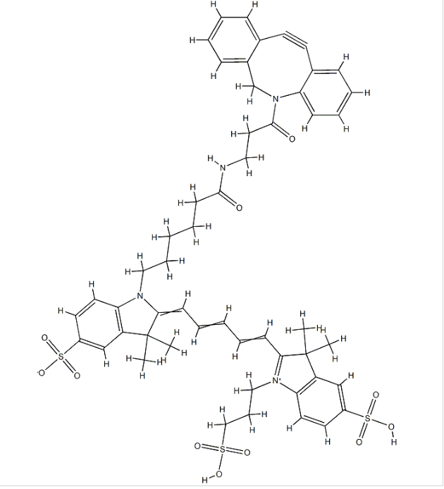 DBCO-CY5, (DBCO-Sulfo-Cy5),CAS : 1564286-24-3