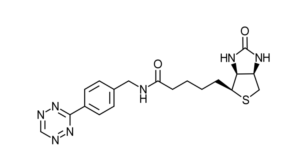 Tetrazine-biotin的分子量:413.50，纯度:&gt;95%