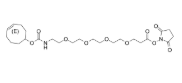 TCO-PEG4-NHS CAS:1621096-79-4是一种基于PEG的PROTAC连接剂，可用于合成PROTAC