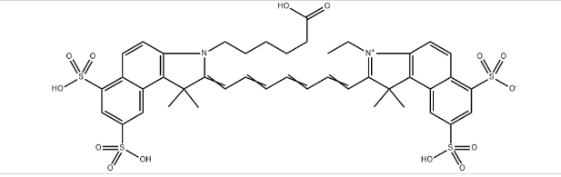 CY7.5-Chitoshai;花青染料CY7.5标记壳聚糖的应用以及相关产品