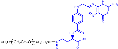 mPEG-FA MW：10000/Methoxy PEG Folate/甲氧基聚乙二醇叶酸/分子量： 2K ,5K,10K,20K,30K