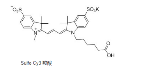 Sulfo CY3-COOH|磺化cy3羧酸|sulfo-cy3 carboxylic acid|CAS:1121756-11-3|水溶性CY3羧酸染料
