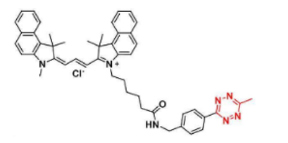 Cy3.5-tetrazine;Cy3.5-TZ;Cy3.5-四嗪;Tetrazine-Cyhaiine3.5 四嗪修饰花菁染料CY3.5