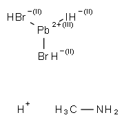 甲胺铅溴碘盐cas:1472068-58-8 CH3NH3PbBr2I(MAPbBr2I ) 钙钛矿材料