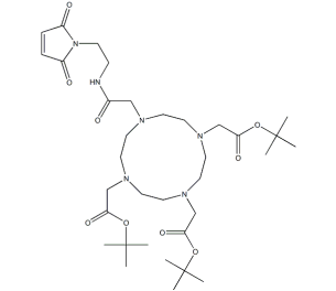 Maleimido-mono-amide-DOTA-tris (t-Bu ester)| CAS:1613382-10-7|大环配体配合物
