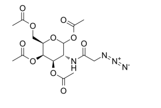 CAS:653600-56-7|Ac4GalNAz|1,3,4,6-四-氧-乙酰基-2-[(叠氮乙酰基)氨基]-2-脱氧-β-D-吡喃半乳糖