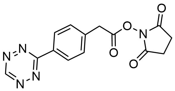 Tetrazine-NHS Ester/Tetrazine-NHS//四嗪-琥珀酰亚胺酯，四嗪-活性酯/CAS：1616668-55-3