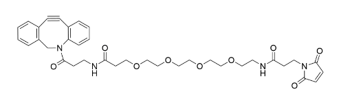 DBCO-PEG4-MAL 二苯并环辛炔-四聚乙二醇-马来酰亚胺 CAS:1480516-75-3