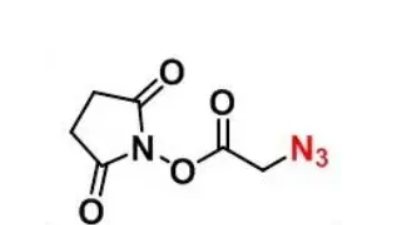 ​Azidoacetic Acid NHS/叠氮乙酸琥珀酰亚胺酯,分子式：C6H6N4O4  分子量：198.1