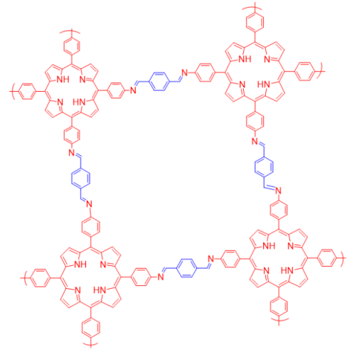 COF-366卟啉共价有机框架化合物,cas1381930-10-4的合成路线