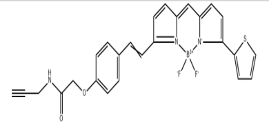​BDP 630/650 alkyne，cas2006345-38-4，bodipy荧光染料激发波长