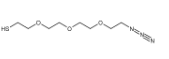 Thiol-PEG3-azide CAS:1347750-79-1是一种 PROTAC linker，属于 PEG 类。可用于合成 PROTAC 分子