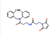 DBCO-Mal CAS:1395786-30-7 是一种可降解 (cleavable) 的 ADC 连接桥，用于抗体药物结合物 (ADCs) 的合成