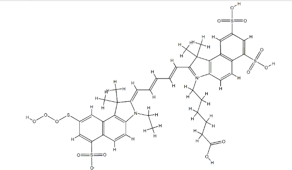 Cy5.5 Cy5.5-Sodium Hyaluronate (花菁染料Cy3、Cy5、Cy5.5、Cy7、FITC荧光标记透明质酸钠 )