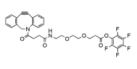 DBCO-PEG2-PFP ester CAS:2304558-23-2是一种胺反应性NHS酯，可将反应性部分轻松连接