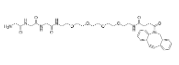 Gly-Gly-Gly-PEG4-DBCO CAS:2353409-80-8 是一种可降解 (cleavable) 的含 4 个单元 PEG 的 ADC linker，可用于合成抗体偶联药物