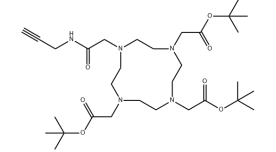 Propargyl-DOTA-tris(tBu)ester|CAS 911197-00-7| 大环配体配合物