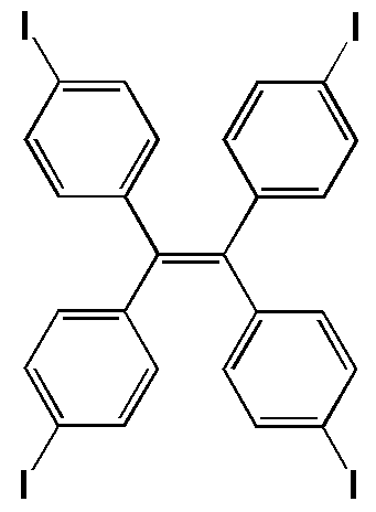 cas:299914-63-9 1,1,2,2-四碘四苯乙烯 1,1,2,2-tetrakis(4-iodophenyl)ethylene  一种AIE材料