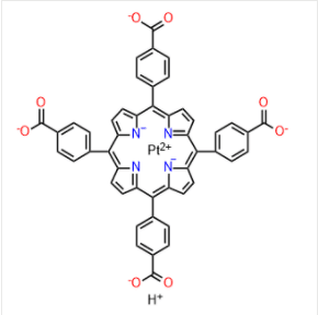 TCPP-pt Pt(II) meso-Tetra (4-carboxyphenyl) porphine 分子量	983.84