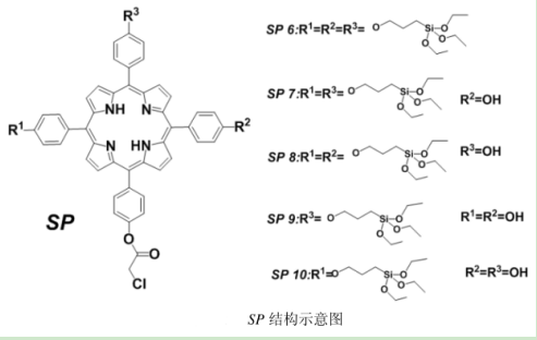 硅氧烷卟啉（SP）的制备方法