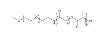PLGA5K-mPEG2K 50/50 甲氧基-聚乙二醇-聚乳酸-羟基乙酸共聚物