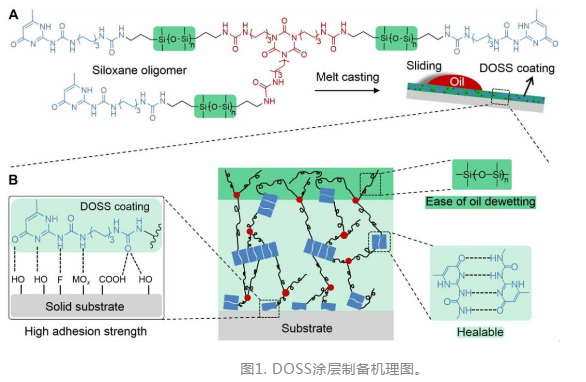 粘合剂-超分子有机硅（DOSS）涂层