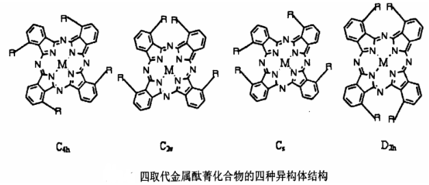 单核酞菁、 双核酞菁和多核酞菁化合物的分类和介绍