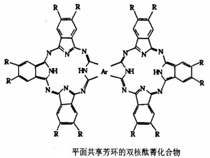 单核酞菁、 双核酞菁和多核酞菁化合物的分类和介绍