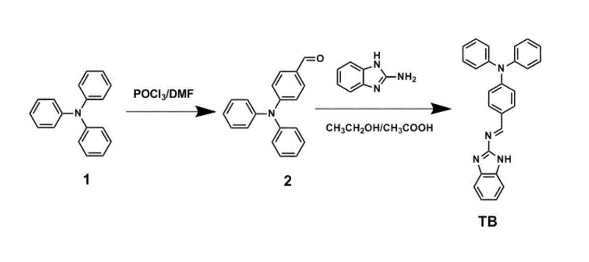几种具有AIE特性的三苯胺(TPA)衍生物合成说明