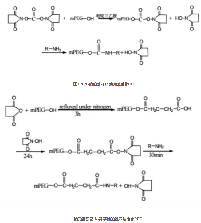 PEG聚乙二醇的分子特性及六种活化方法介绍