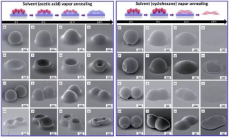 钹形|UFO形|花生形|碗形Jhaius PS聚合物微球的花样变形